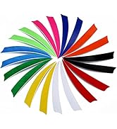 Smsyhgh 50pcs Archery Arrows Feather Fletching Real Turkey Feather Vanes Right Wing Arrow Feather...