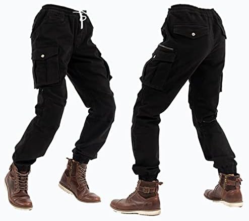 Mens Motorcycle Cargo Pants Multi 