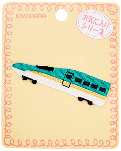 清原 KIYOHARA お気に入りシリーズ ワッペン グリーントレイン アイロン接着 1個入り MOW748