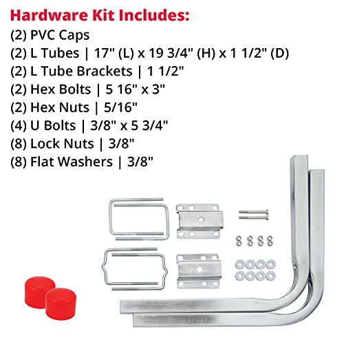Seasense 60” Guide Pole Kit - Trailer Guide Pole For Boats, Kayaks, Canoes, Fishing Vessels & More - Helps Guide Your Boat Onto The Trailer, Includes Mounting Hardware Parts & Accessories #TOP3
