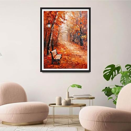 Feuilles Diamond Painting strass de qualité supérieure 80x100cm - 2