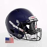 Riddell Speed Victor I - Youth w/Black S-2BD-HS4-1P + US Helmet Flag Decal (Black, Small/Medium) - Green Gridiron