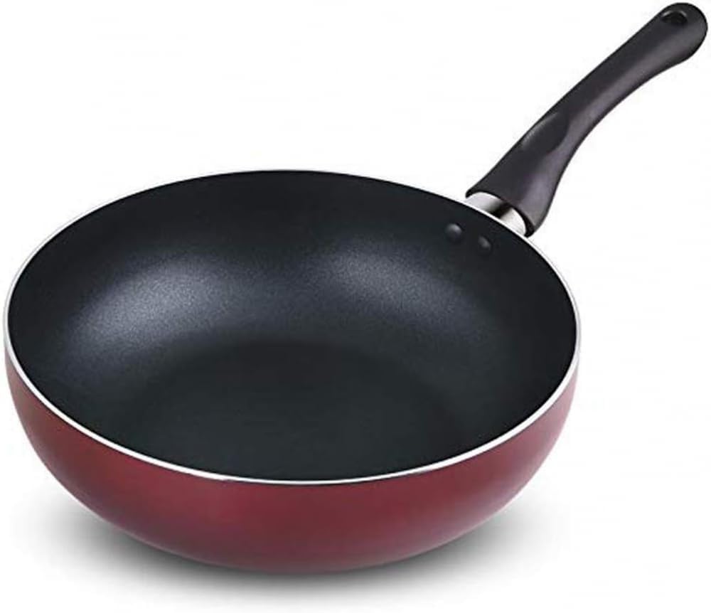 Wok - Electric Stir-Fry Wok， Auto Cooking Cooker， Stir-Fry Wok， Sauté Wok， Slow Cooker， Stew Pot， Automatic Stir-Fry， Saucepan， Cook Soup-34cm，28cm