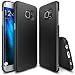 Galaxy S7 Edge Case, Ringke [SLIM Series] Dazzling Slender [Laser Precision Cutouts] Fashionable & Classy Superior Steadfast Bolstered PC Hard Skin cover for Samsung Galaxy S7 Edge - SF Black