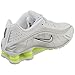 Nike Shox R4 Shoes (AR3565-102, White/Metallic Silver/Volt/White) Size 8