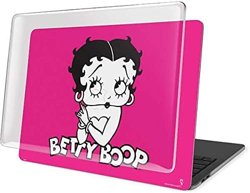 Skinit Case + Skin Compatible with MacBook Pro 15in (2016-19) - Officially Licensed Betty Boop Betty Boop Pink Background Design