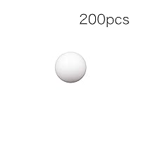 Vista 2 de Bolas de rodamiento de plástico sólido de polioximetileno (POM) Delrin de 0.787 in, 200