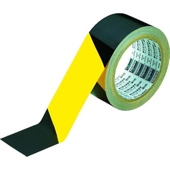 Amazon Trusco トラスコ トララインテープ 黄黒 50mm 25m Tlt 50eaby 絶縁テープ 産業 研究開発用品 通販