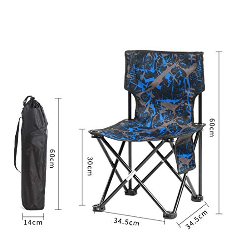 ERSD Portable Zero Gravity Lounge Chair Recliners for Patio Pool Garden Outdoor Multifunctional Outdoor Folding Chair Beach Chair Portable Fishing Camping Backrest Folding Chair (Color : Blue2)