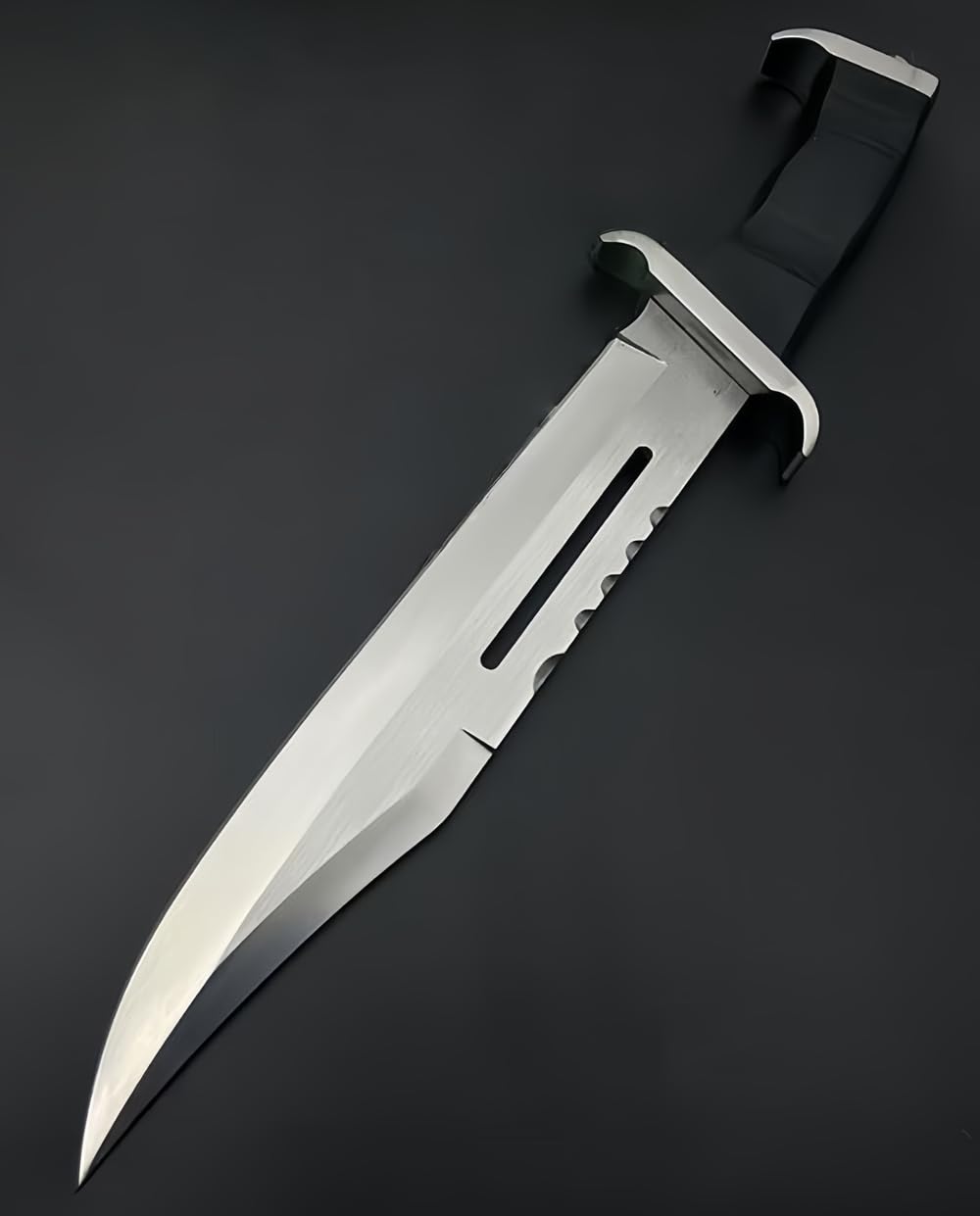 Generico TEERMA KA8 Coltello da caccia, coltello da campeggio - coltello di sopravvivenza a lama fissa forgiata in un pezzo, Per la caccia, la pesca, le avventure di sopravvivenza