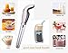 Milk Frother Handheld Electric Foam Maker with Dust Proof Turbo For Coffee, Latte, Cappuccino, Hot Chocolate, Durable Drink Mixer With 2 Stainless Steel Whisk, 1 Measuring Tube(Clever Cover)