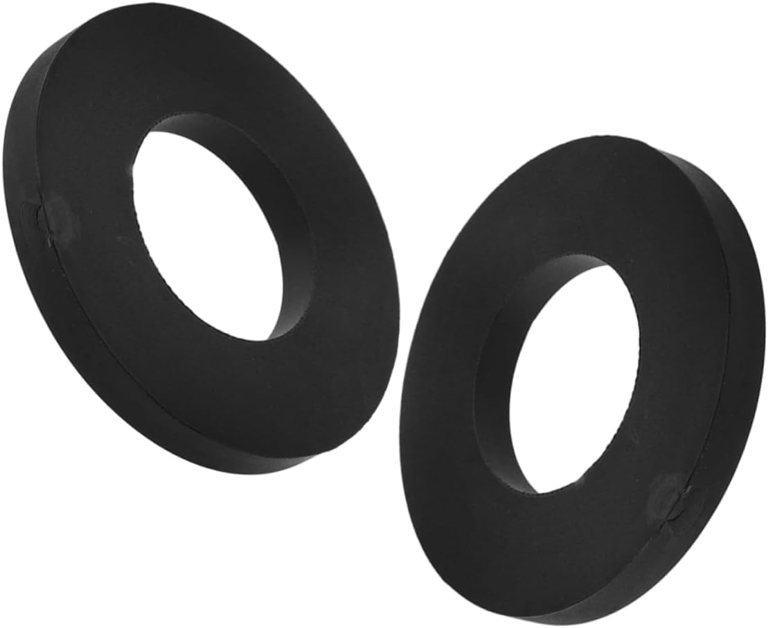 2pcs Car Shock Absorption Rings Rubber Cushions for Vibration Isolation Shock Absorber Top Mount Pad Fit for Enhanced Driving Comfort