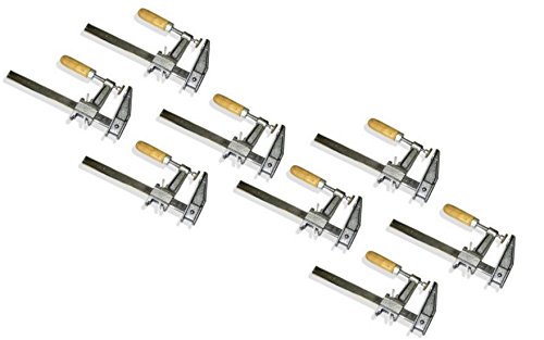 LERAMED Bundle of 8 Bar Clamps, 2 ea of 12", 18", 24"