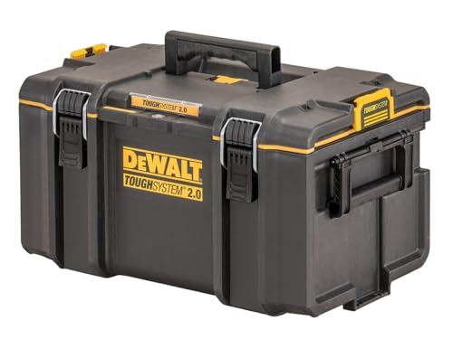 DEWALT DWST83294-1 Tough System 2.0 Medium Size Tool Box, DS300, Stacked Storage