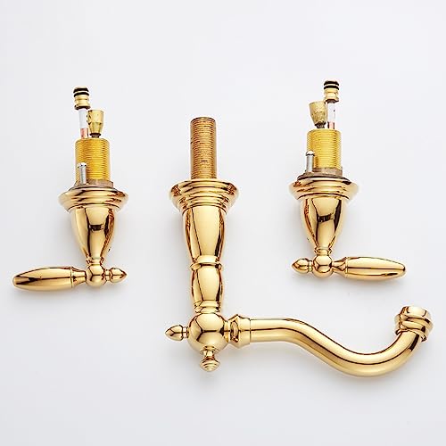 Robinet de salle de bain pour évier 3 trous et routine bien-être