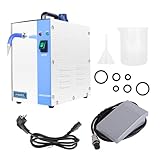 Professional Electrical Stainless Steel Steamer Jewellery Steam Cleaner Machine Jewelry Steamer Gem Washer Equipment for Gold,Silver and Accessories Gem Washer 2L