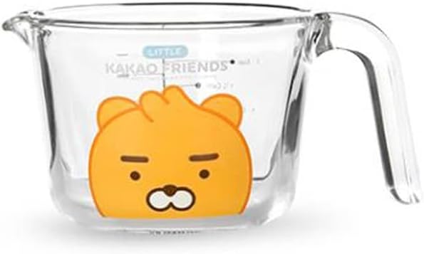 Measuring Cup With Scale Glass Household Food Grade High Temperature Resistant Kitchen Baking Beaten Egg Cup (Color : D, Size : 500ml)