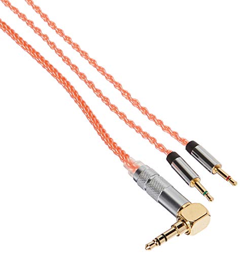Monolith Dual 2.5mm to 3.5mm Headphone Cable - 5 Feet - Pink
