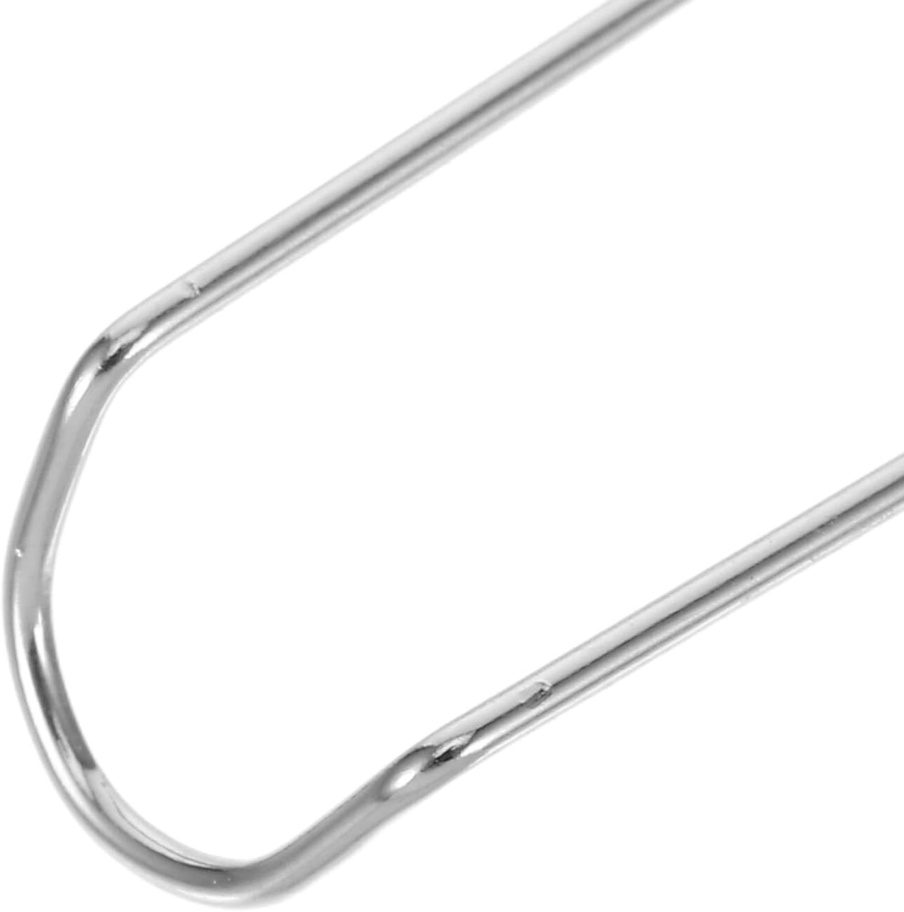 400pcs Stainless Steel U-Shaped Quilting Pins for Hand Sewing and Upholstery Fabric Positioning, 23mm Fork Pins for Crafting and Needlework