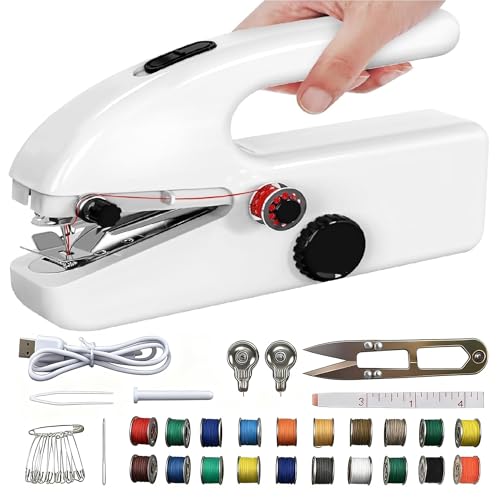 Handheld Sewing Machines, Mini Portable Small Hand Sewing Machine for