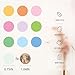 Ouzoustate 3500 PCS Colored Dot Stickers 3/4 Inch Circle Round Yard Garage Sale Stickers Color Coding Labels 10 Assorted Labels for Toddlers Offices Classrooms Marking（Macaroon）
