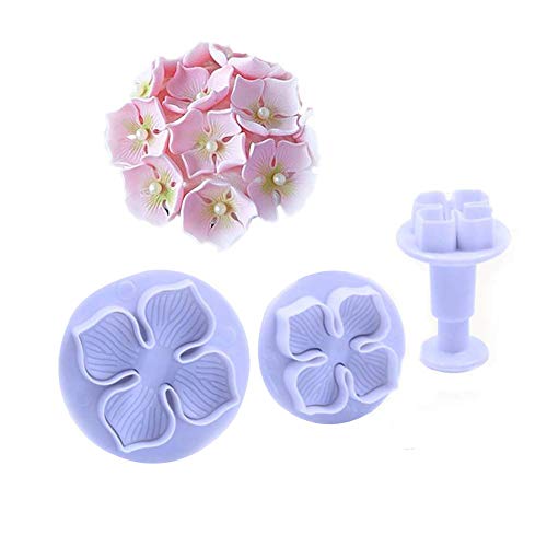 Fondant Cake Mold 3pcs Plunger Cutters The Best Amazon Price In
