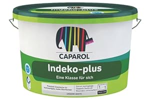 Caparol Indeko-plus Wandfarbe 5 Liter Weiß