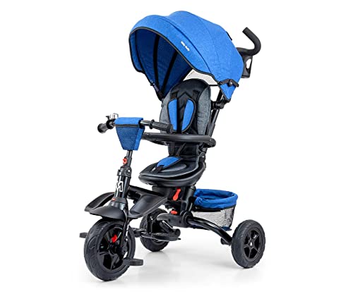 Tricycle Milly Mally Stanley vélo évolutif bébé avec canne amovible