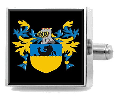 Clip para corbata heráldico McEwan Scotland, pasador de caballero con escudo grabado