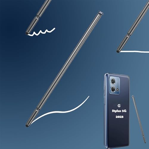 Lápiz capacitivo para Moto G Stylus 5G 2023 en color azul con dos unidades de repuesto 3