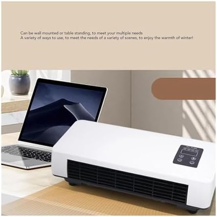 Cooling & Heating Wall-Mounted Electric Heater, Small Air Conditioner for Home - 1