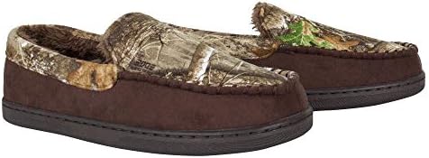 Realtree Boy's Memory Foam Moccasin House Slipper Indoor/Outdoor, Camo Venetian, Medium | Image 7