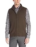 Tricot St. Raphael Men's Full Zip Vest with Sherpa-Lined Neck