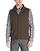 Tricot St. Raphael Men's Full Zip Vest with Sherpa-Lined Neck