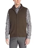 Men's Full Zip Vest with Sherpa-Lined Neck
