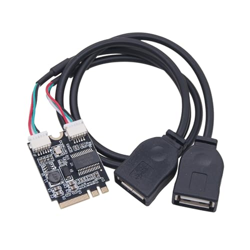 Tarjeta Convertidora de Cable USB 2.0 y Adaptador de Interfaces Externas Separadas Portátil 3