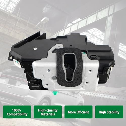 Image of Rear Right Passenger Side Latch Lock Power Door Latch Actuator Compatible with Ford Explorer Taurus F150 2009-2019 Lincoln MKS 2009-2016 Replace 9L3Z-5426412-A