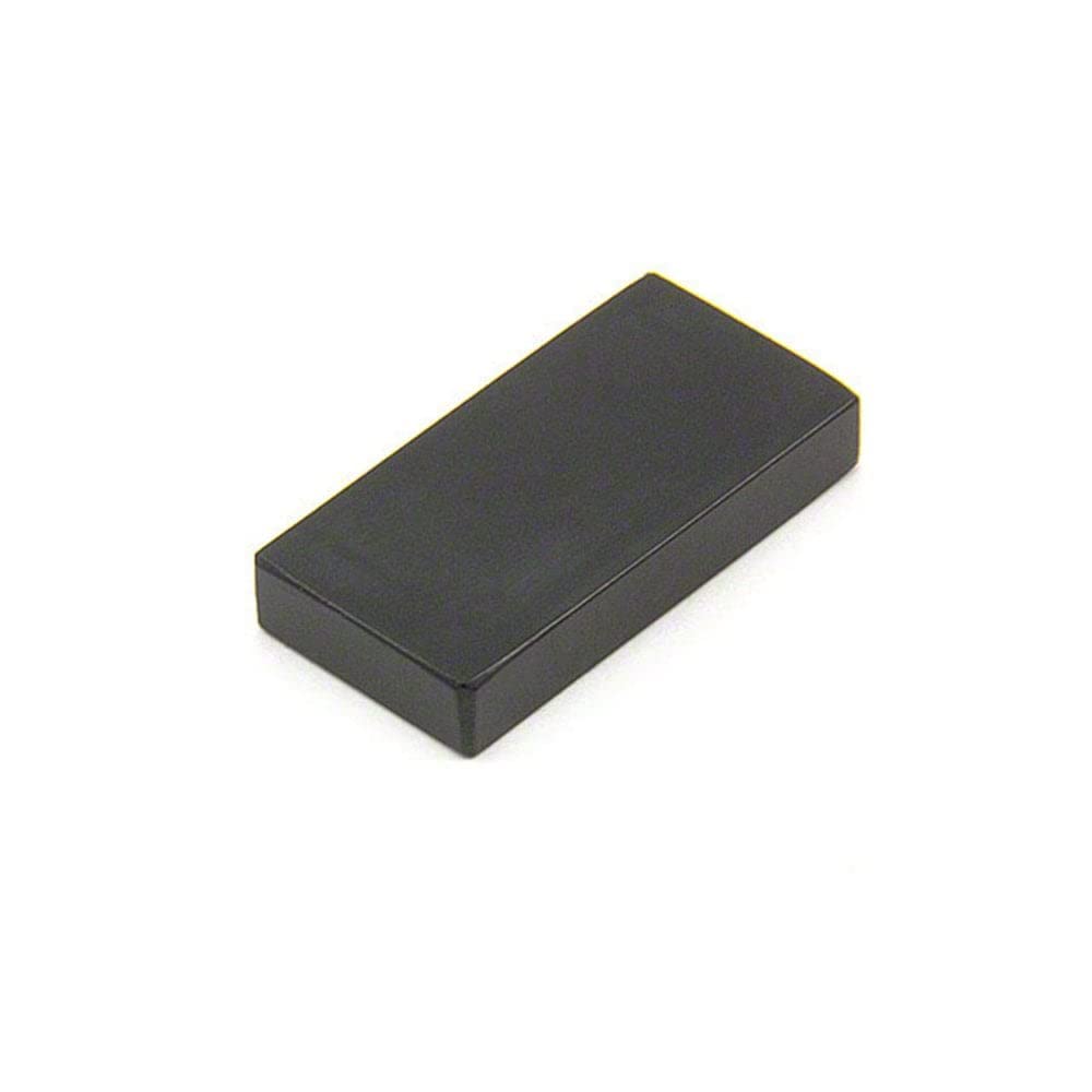Magnet Neodimio N42 Rivestito Con Rivestimento Epossidico Nero - 30mm x 15mm x 5mm Di Spessore - 10,1kg Di Tiro - Confezione Di 10