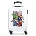 Marvel Los Vengadores All Avengers Maleta de cabina Multicolor 34x55x20 cms Rígida ABS Cierre combinación 32L 2,6Kgs 4 Ruedas dobles Equipaje de Mano