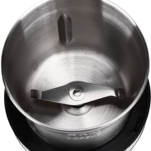 Kaffeemühle, 120g Elektrische Kaffeemühle Kaffeebohnenmühle Kräutermühle 60Hz für Kaffee Latte Mokkas – Bild 6