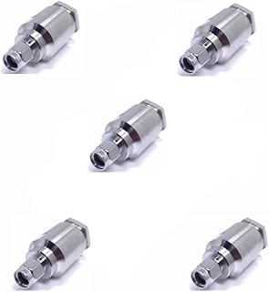 WORLDPEAK RPSMA Male Plug Clamp Connector for RG213 RG214 Cable