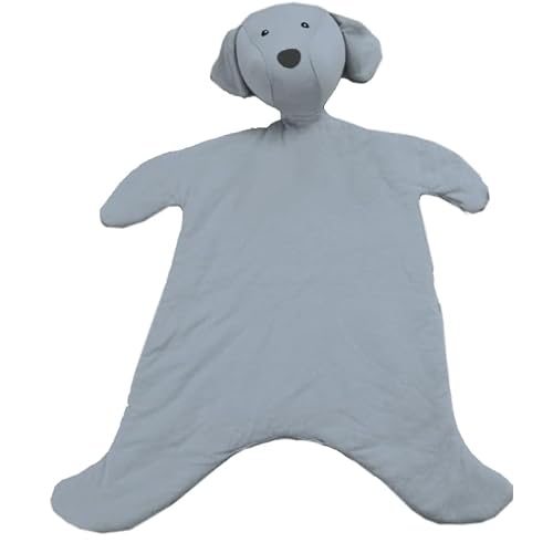 GUNAMUNA Unisex Lovey Blanket for Newborns and Toddlers, Soft Stuffed