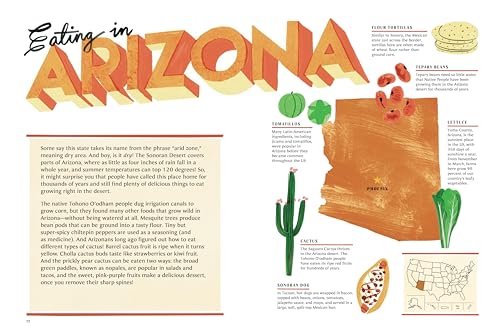 United Tastes of America: An Atlas of Food Facts & Recipes from Every State! - Image 6