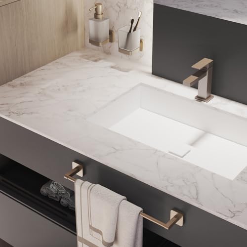 Gedy Portasciugamani Barra 30 Cm Tonga Oro Opaco - 3