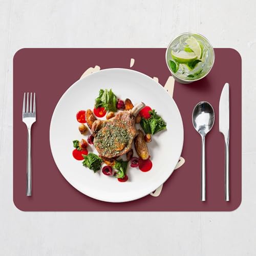 Dessous en liège isolant et sets de table souples grand format - 7