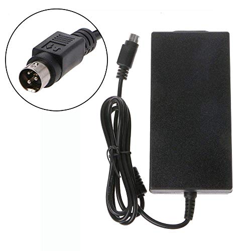 Image of CARE CASE AC Adapter for Epson 3-Pin,Flat,2-Prong Laptop Adapter /Camera /Printer /Adapter /Charger-with 1.8m Power Cord Connector,Black