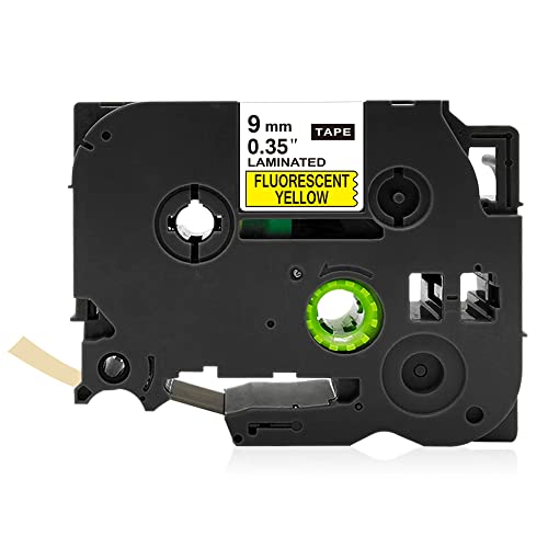 RolyPoly777 �݊� �u���U�[�H�� TZe-C21 �u�����n������ 9mm�� ����8m �s�[�^�b�` P-touch �ėp �e�[�v�J�[�g���b�W 1���� ���ϋv�݌v ���S���d�l �I�t�B�X/�q��/�����X/�ƒ�p ���p�r���p�\