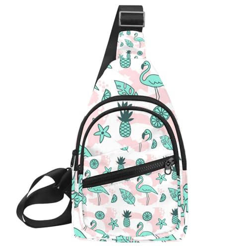 Sac à bandoulière tropical idéal pour vos randonnées et sessions de shopping