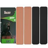 NELLHOMY 80 Tiras 5CM X 25CM Kinesio Tape Deportiva,Codo(Negro+Beige)