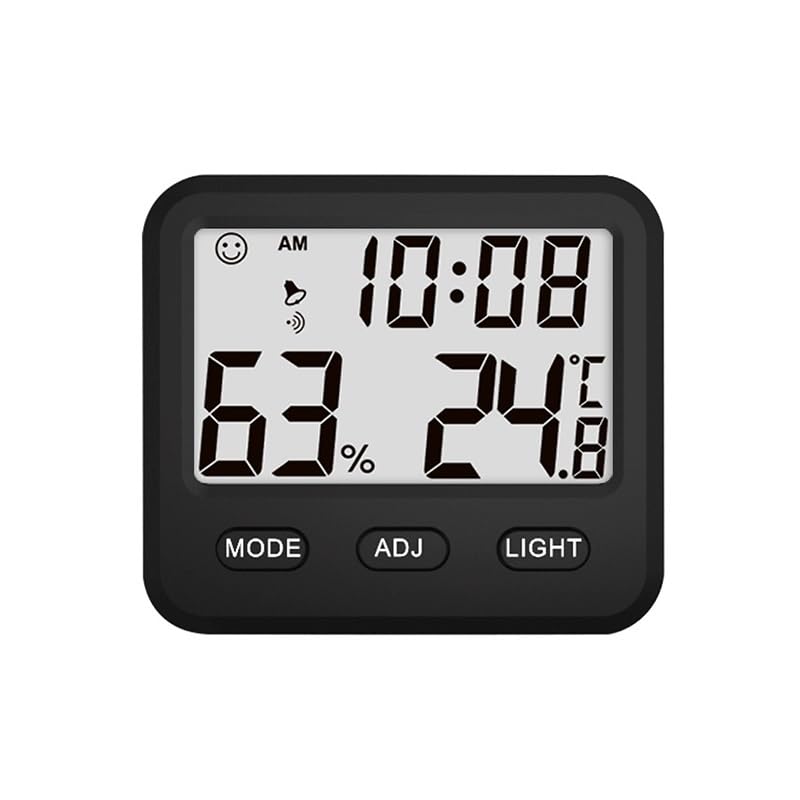 Digital Thermometer Home Use Indoor Wall Mounted Temperatur Humidity Meter